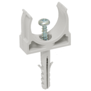 IEK Держатель с защёлкой и дюбелем CT16 - CTA10D-CT16-K41-100